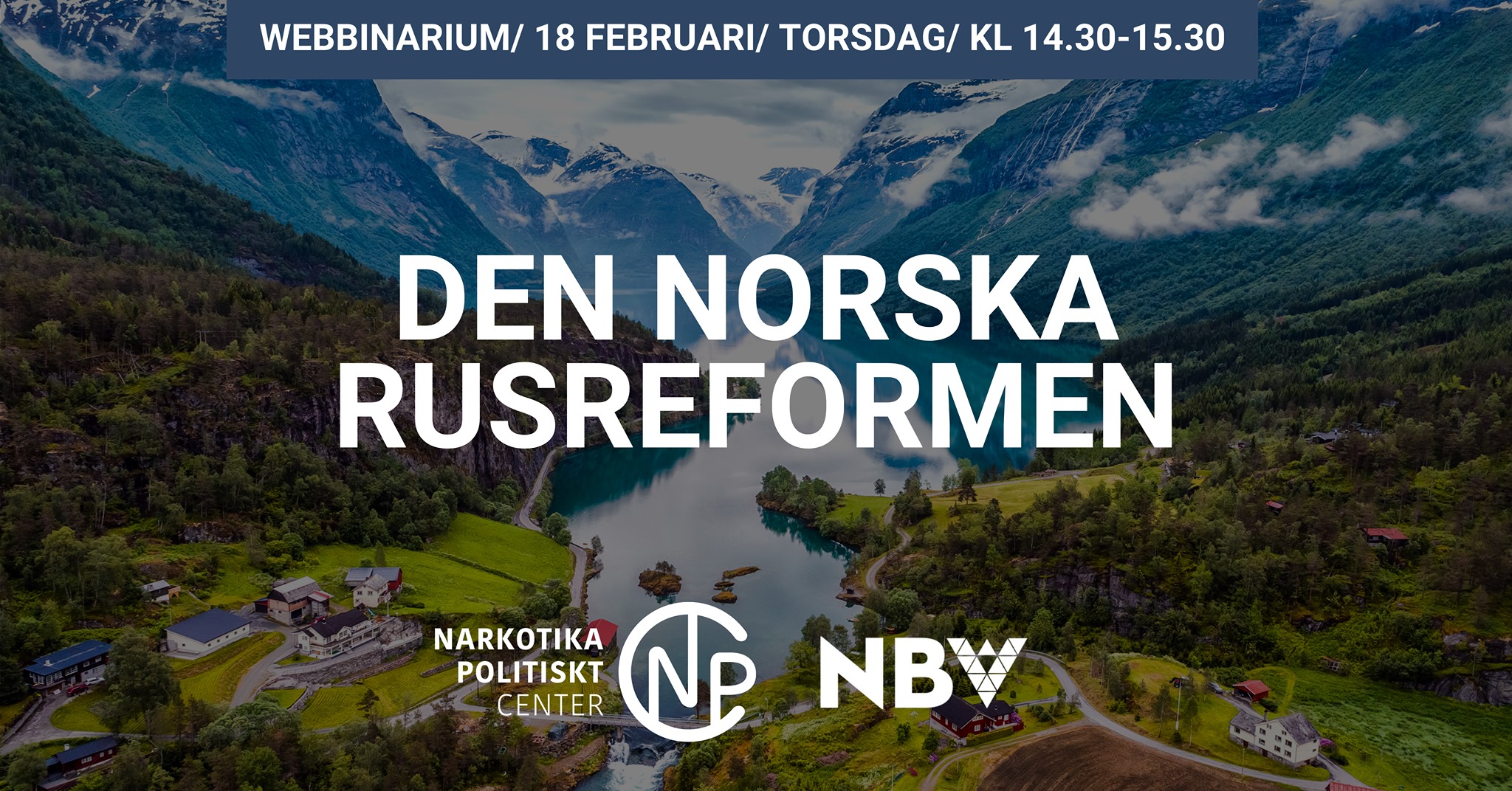 Webbinarium 18 feb: Den norska rusreformen